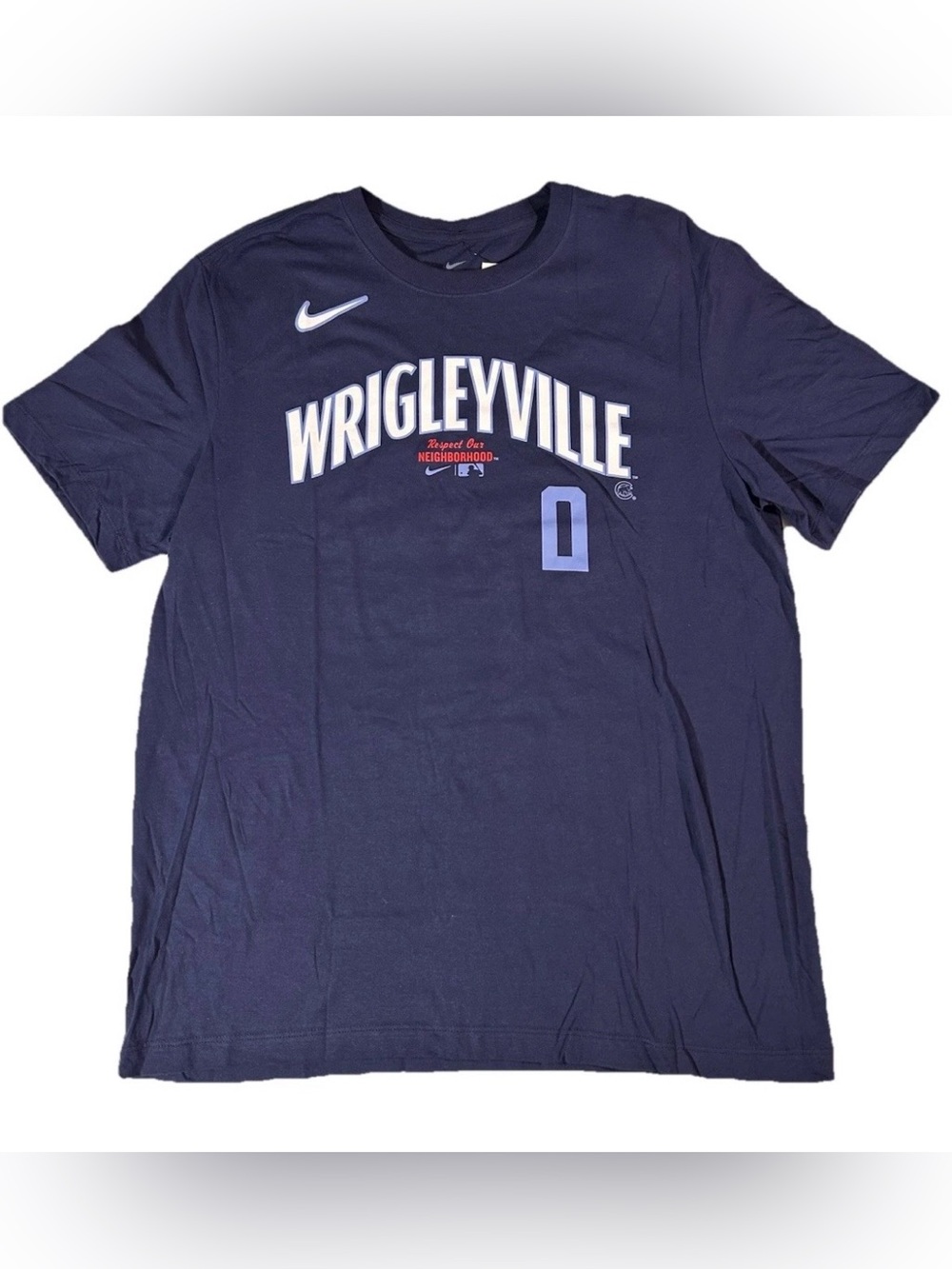 NWT Chicago Cubs Marcus Stroman Wrigleyville City Connect T-Shirt Size Large